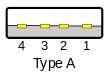 standard usb male connector